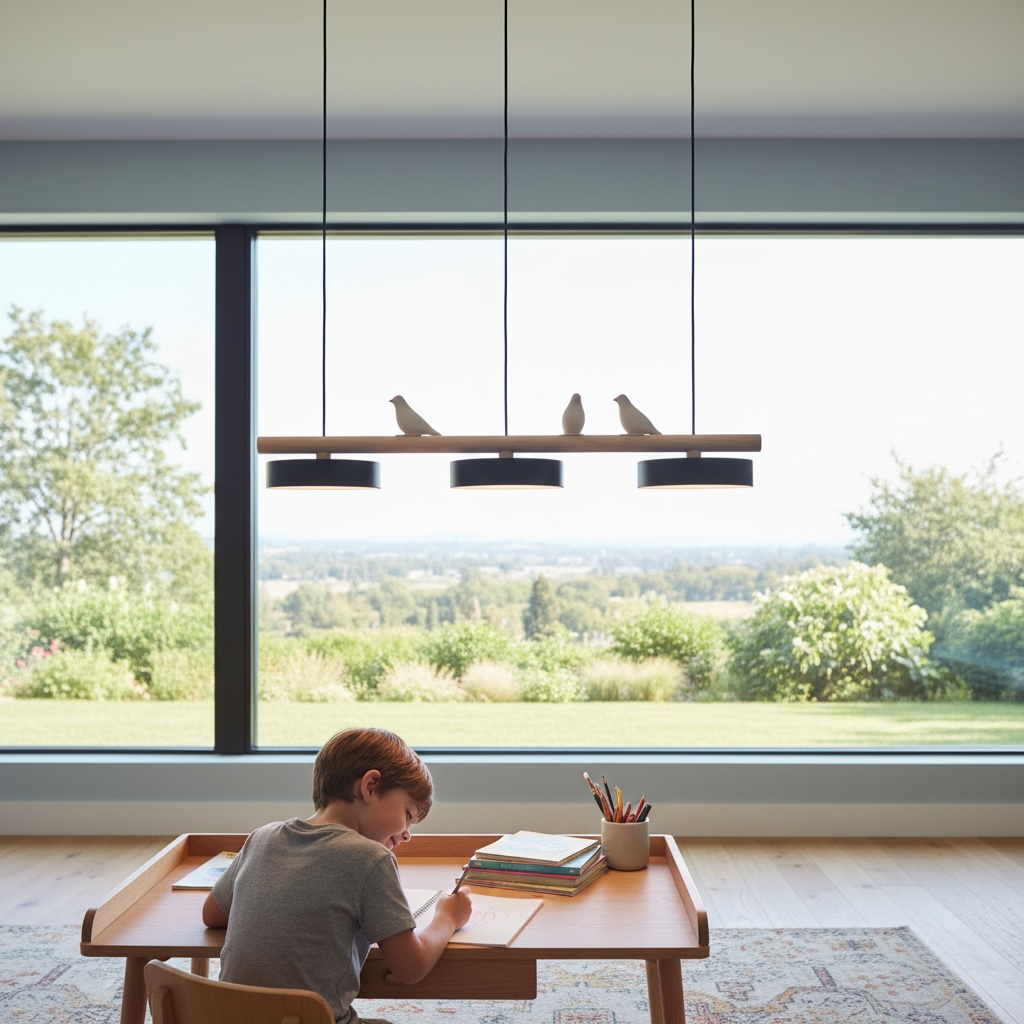 Suspension Design en Bois Alva, vue 4