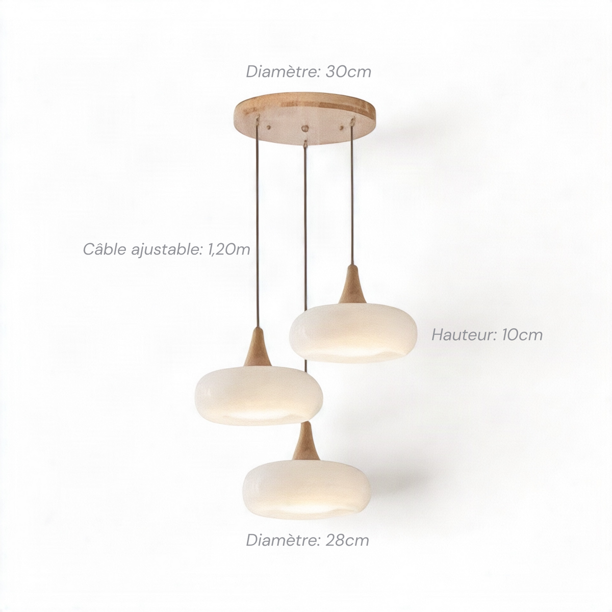 Suspension Design en Bois Luma, vue 14