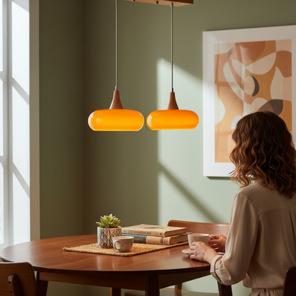 Suspension Design en Bois Luma, vue 8
