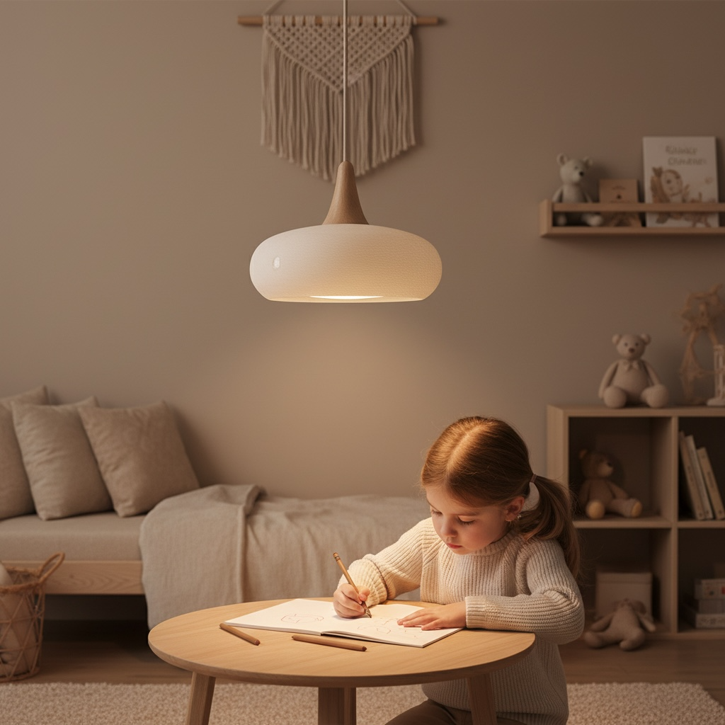 Suspension Design en Bois Luma, vue 11