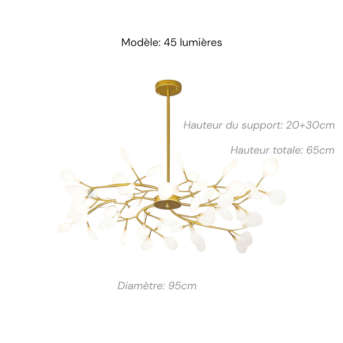 Suspension Florale Design Arborescence, vue 7