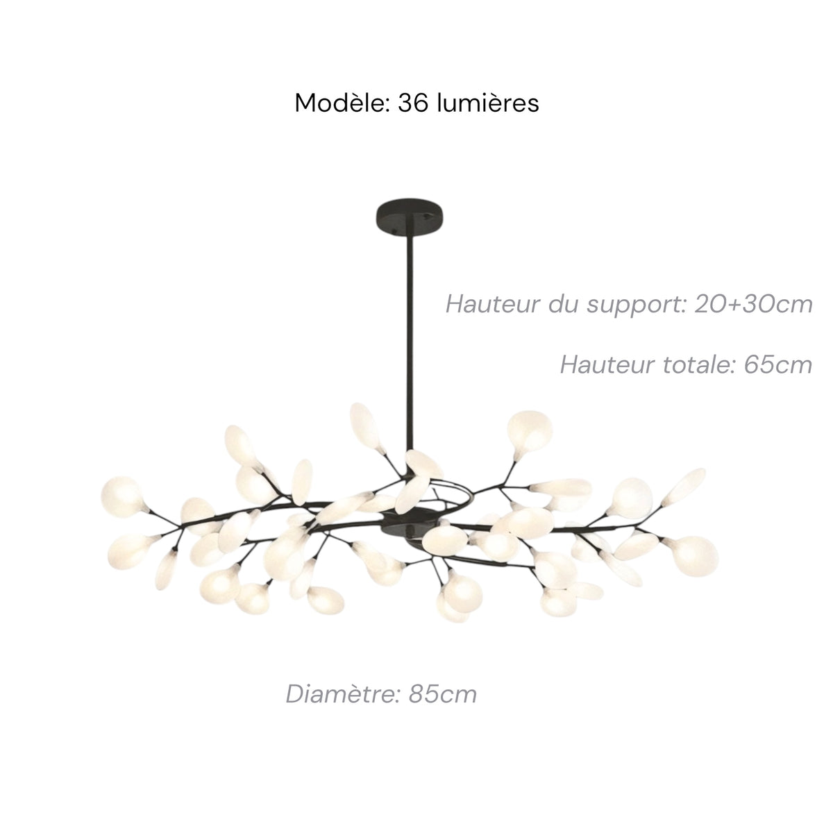 Suspension Florale Design Arborescence, vue 8