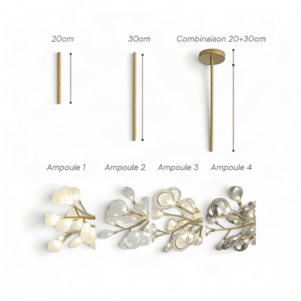 Suspension Florale Design Arborescence, vue 10