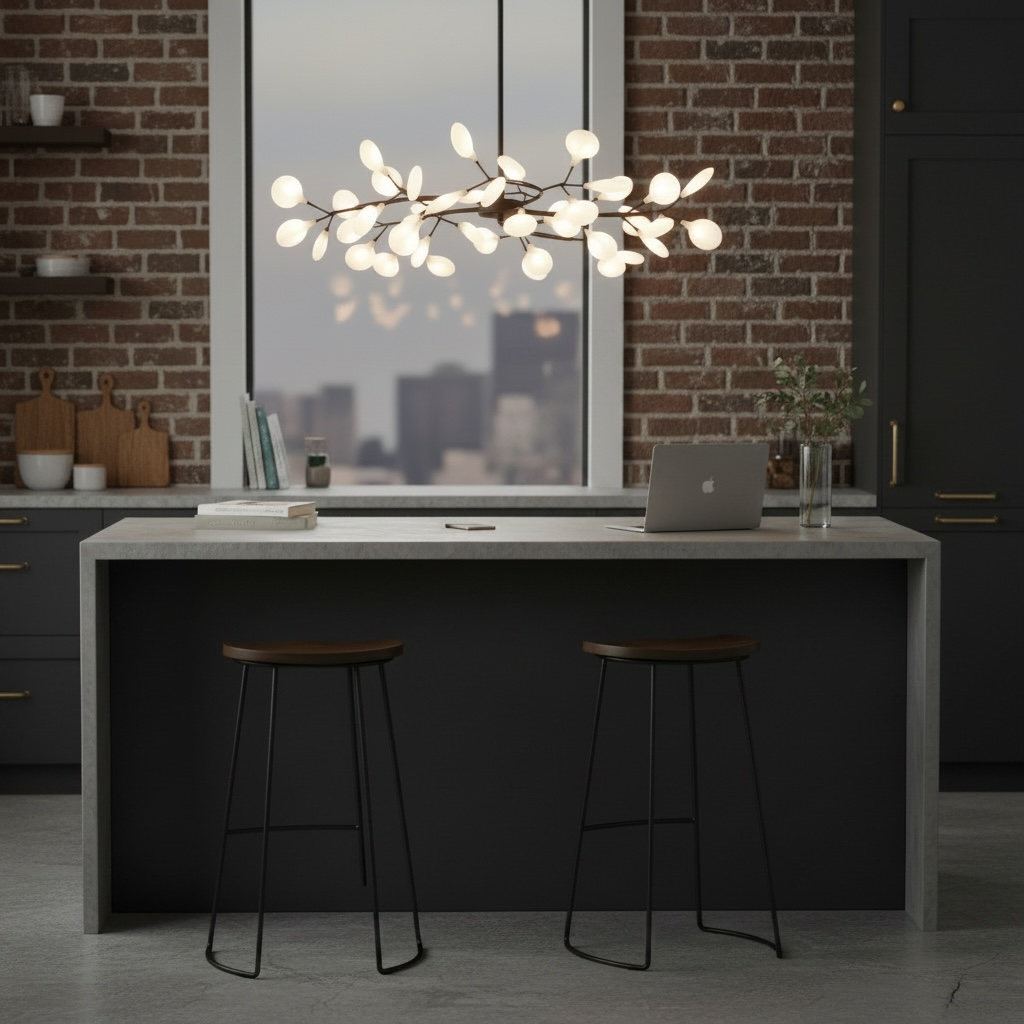 Suspension Florale Design Arborescence, vue 5
