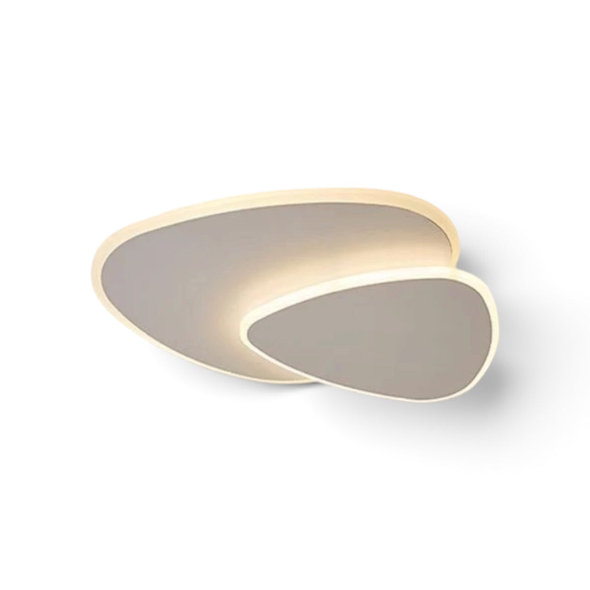 Plafonnier LED Design ovale, vue principale