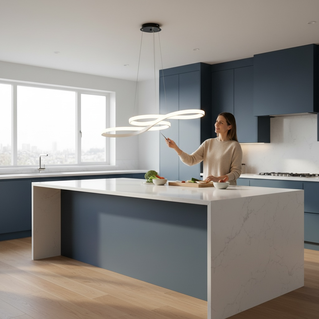 Suspension LED Design Elyra, vue 2