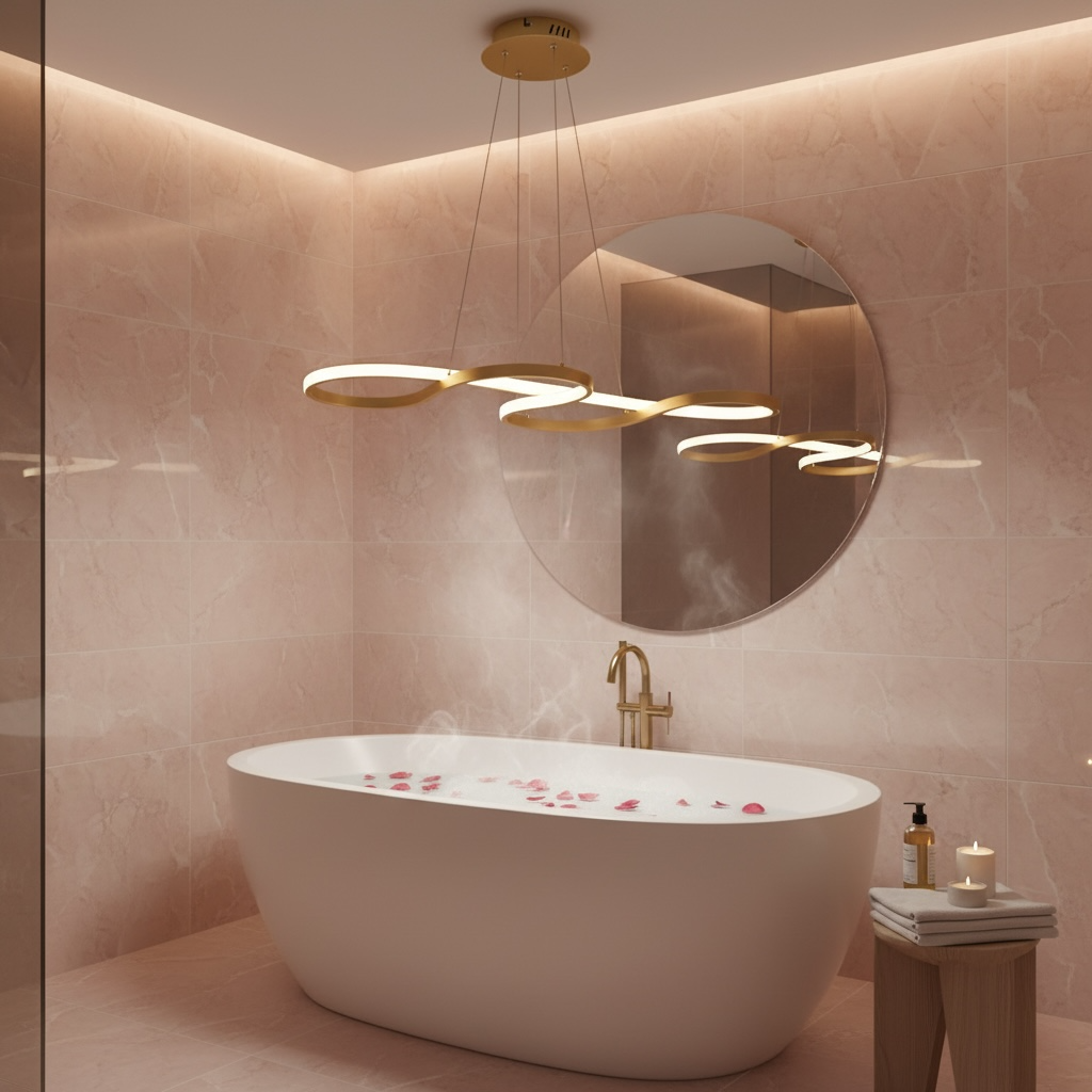 Suspension LED Design Elyra, vue 5